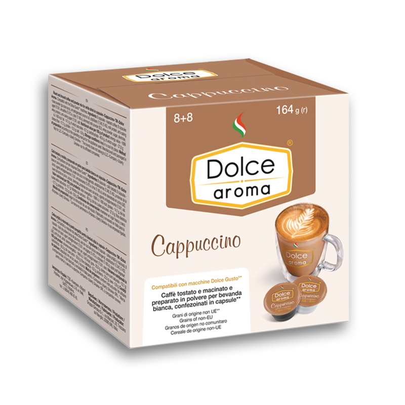 DOLCE AROMA капсулы 8 8 шт cappuccino