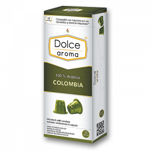 DOLCE AROMA капсулы 10 шт colombia 100 arabica