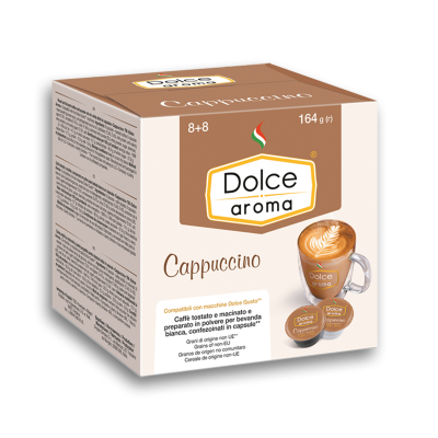 DOLCE AROMA капсулы 8 8 шт cappuccino