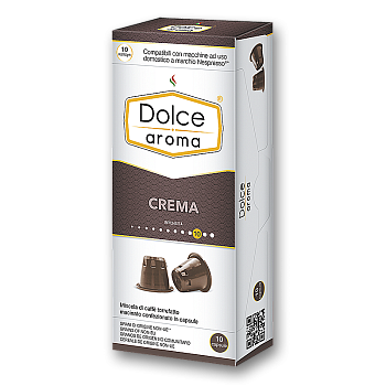 DOLCE AROMA капсулы 10 шт crema 100 arabica