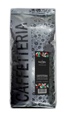 Кофе натуральный жареный в зернах "ESPRESSO ITALIANO", ТМ "CAFFETTERIA", темная обжарка 70/30, 1 кг, РБ (1кор/10шт)